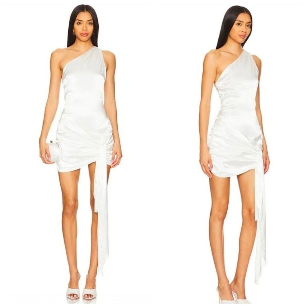 NWT superdown Dannika Mini Dress In Ivory Size S